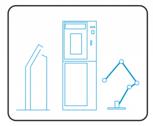 2д картинка з металевими корпусами різного призначення
